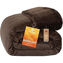 Amazon｜VK Living シンサレート毛布 厚手 シングル 冬用 【SUPER HOT